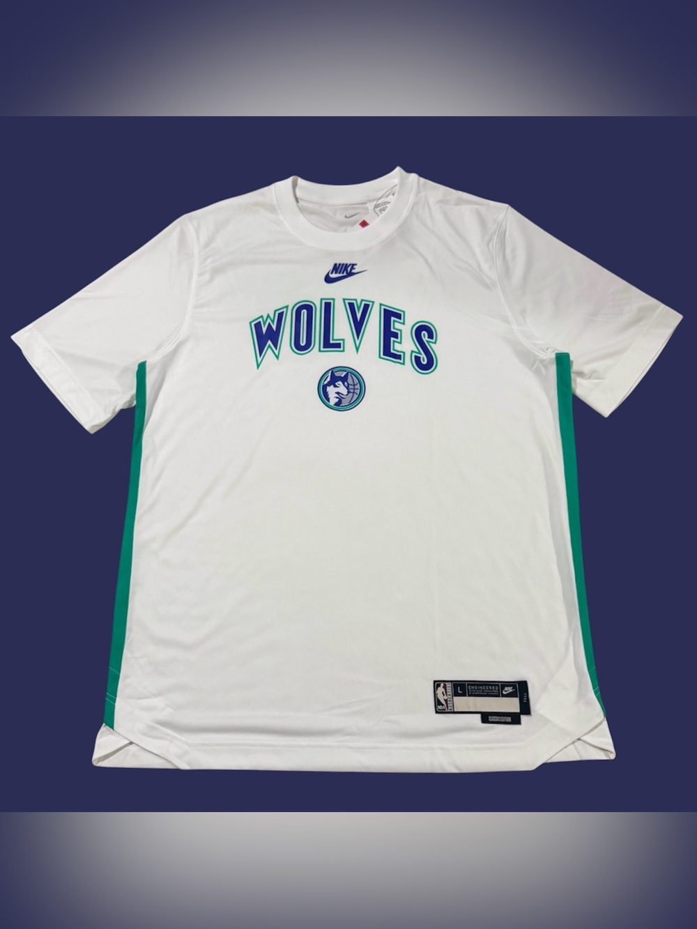 Nike NBA Minnesota Timberwolves Classic Edition Dri-Fit Tee